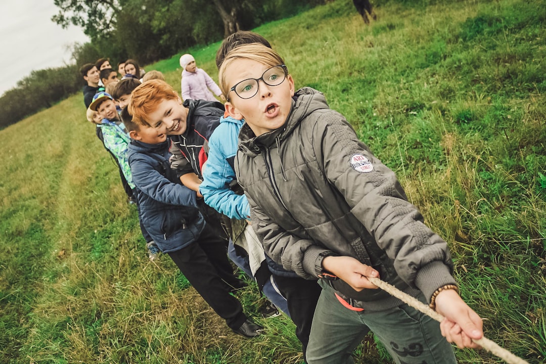 Photo Children playing